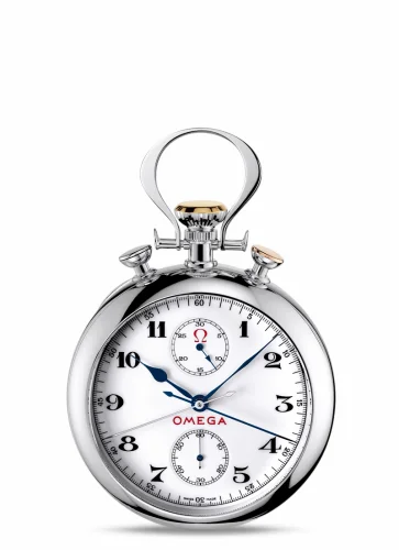 Omega Olympic Pocket Watch 1932 White Gold 5110.20.00 (51102000)